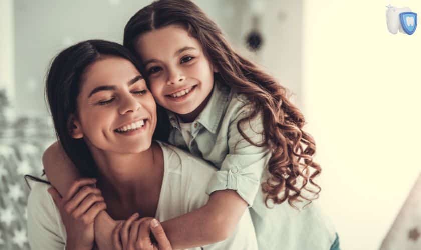 moms smile