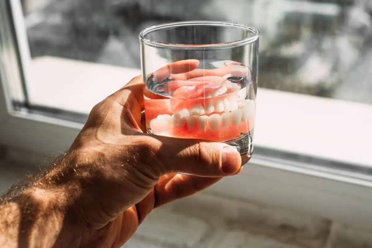 Proper denture cleaning and care for a healthy, long-lasting smile.